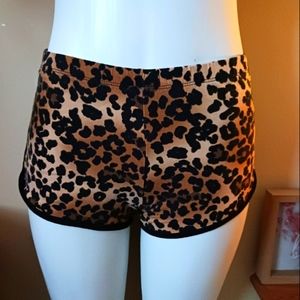 Cheetah shorts